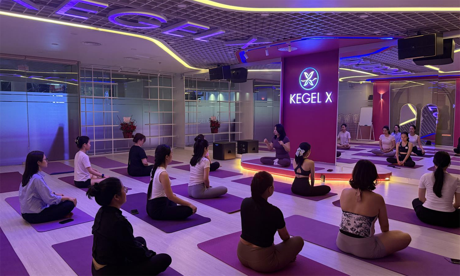 Yoga tại Kegel X – Hành trình cân bằng cơ thể và tâm trí